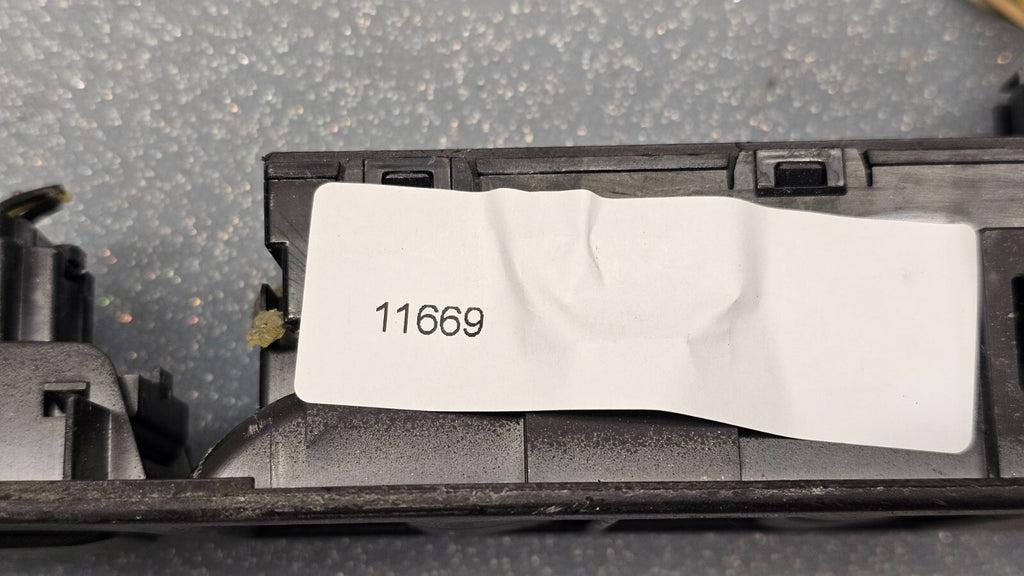 09-12 Lincoln MKS MKT Left Driver Master Power Door Window Control Switch Black