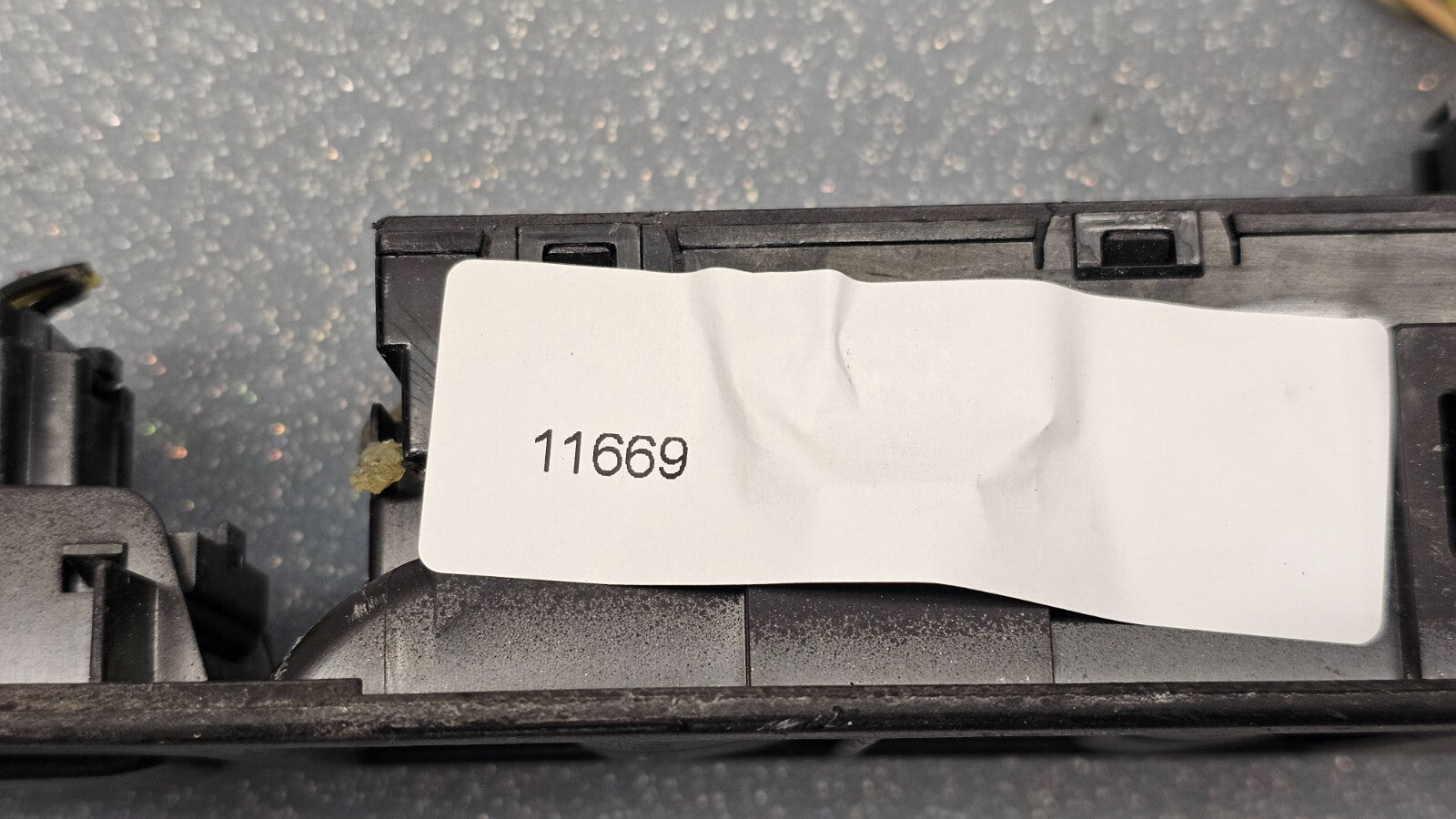 09-12 Lincoln MKS MKT Left Driver Master Power Door Window Control Switch Black