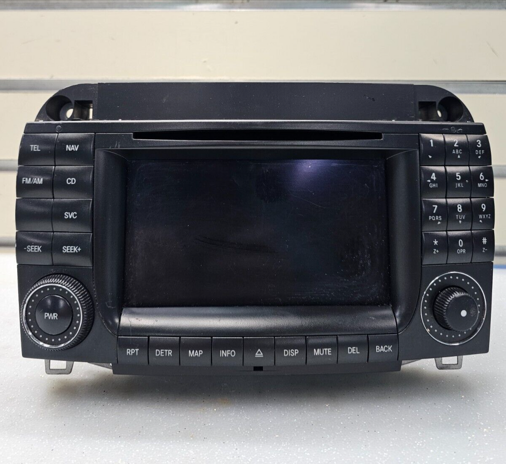🔥03-06 Mercedes W215 CL500 S430 S55 RADIO Head Unit Command Navigation GPS CD