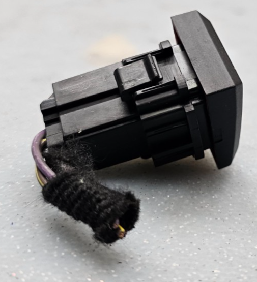 🔥10-12 Ford Fusion Milan Emergency Hazard Warning Light Flasher Switch BLACK