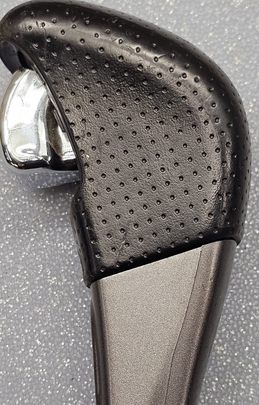 🔥03-07 Honda ACCORD Automatic Auto Gear Shifter Knob Handle BLACK SILVER scuffs