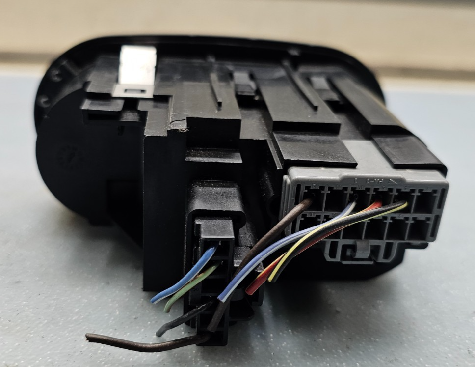 🔥04-05 EXPLORER MERCURY MOUNTAINEER HEAD LIGHT LAMP SWITCH FOG ASSEMBLY BLACK