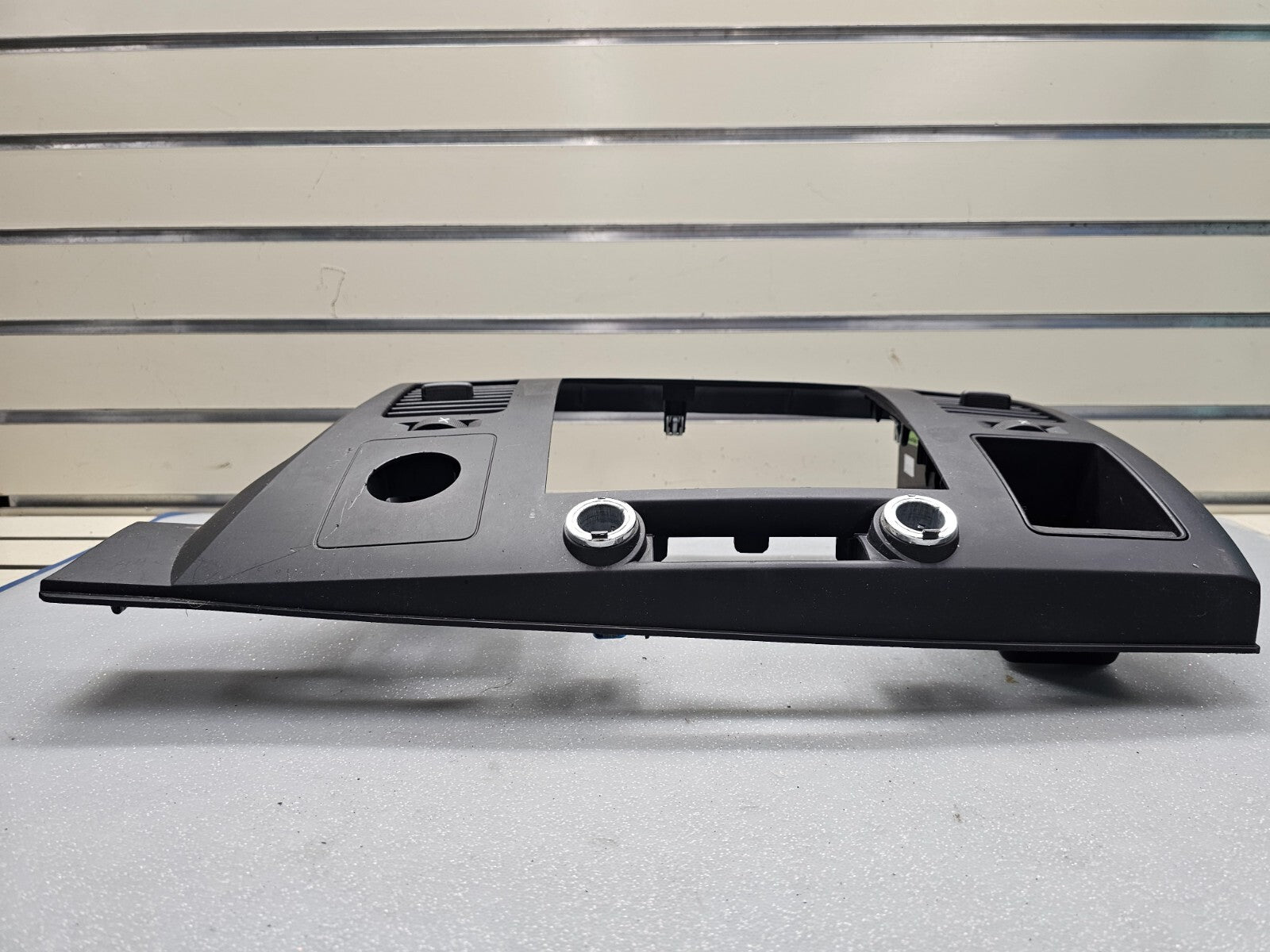 🔥07-14 Silverado SIERRA Center Dash Radio Bezel AC Climate Trim Panel BLACK B6