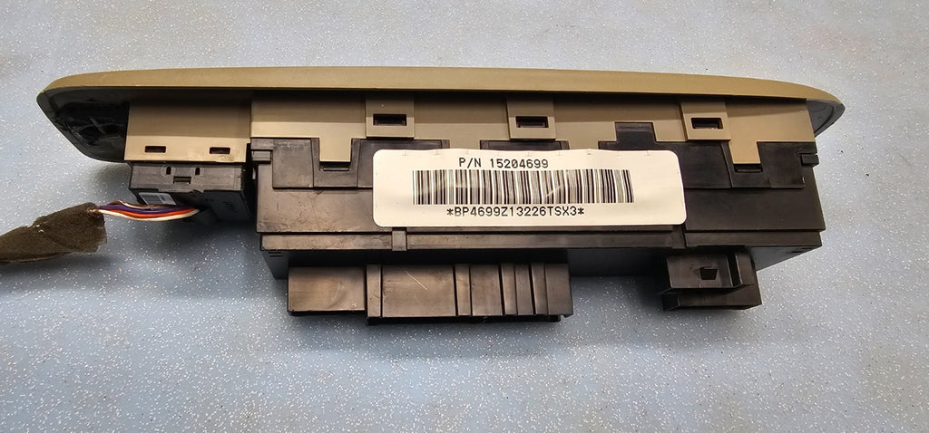 🔥02-05 GMC ENVOY DRIVER LEFT SIDE WINDOW SWITCH CONTROL MASTER POWER TAN OEM