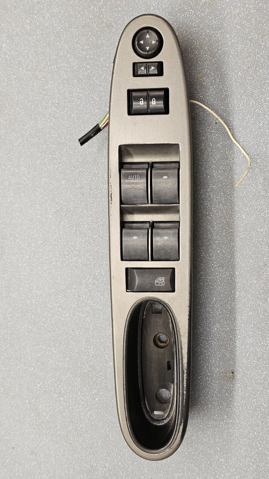 🔥05-10 Cobalt G5 Left Driver Master Power Window Switch Control Assembly SILVER