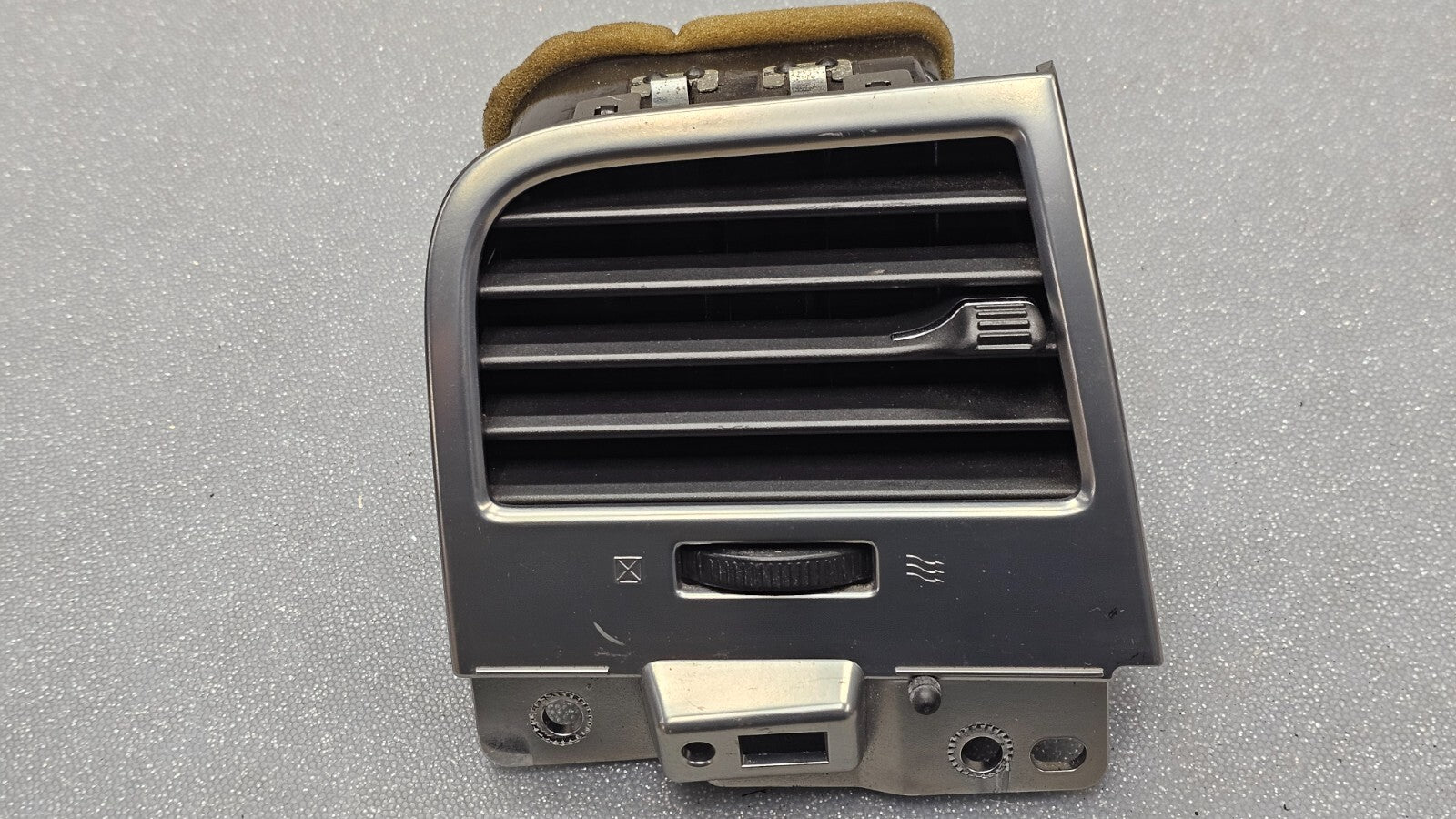 🔥09-12 LINCOLN MKS DASH LEFT DRIVER MASTER AIR VENT A/C AC HEATER PANEL SILVER