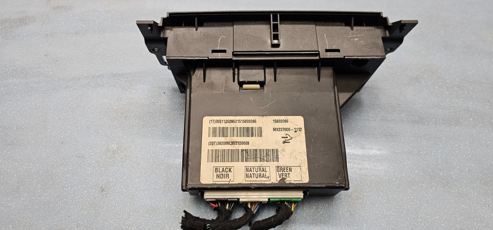🔥07-11 BUICK LUCERNE DASH TEMPERATURE A/C AC HVAC HEATER CLIMATE CONTROL PANEL
