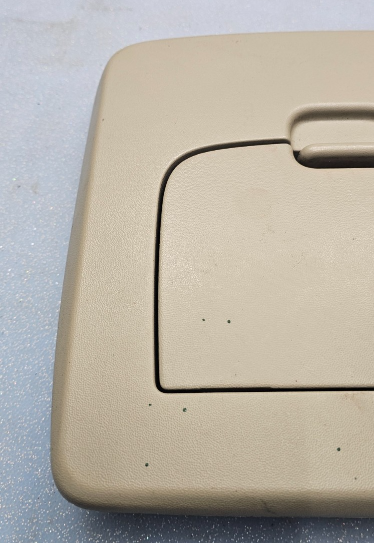 🔥04-08 Ford F150 F-150 Overhead Console SLIDING RAIL COMPARTMENT Storage Tan