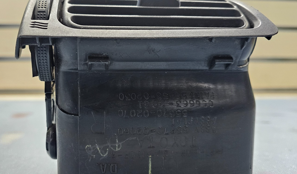 🔥03-08 COROLLA MATRIX DASH LH RIGHT AC Air Vent Heater Conditioning BLACK