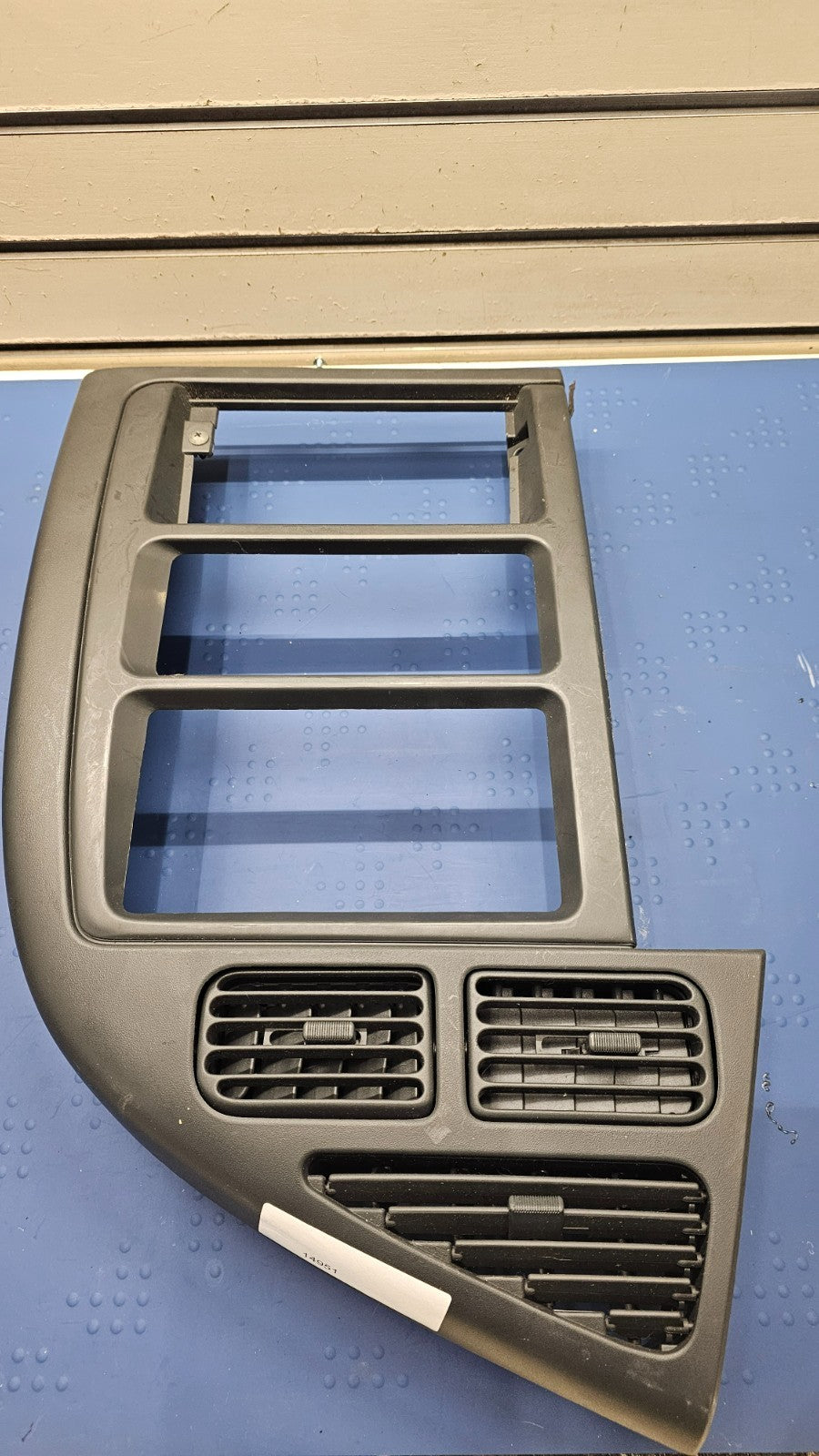 🔥99-02 NISSAN QUEST CENTER DASH RADIO CLIMATE CONTROL TRIM COVER PANEL SILVER