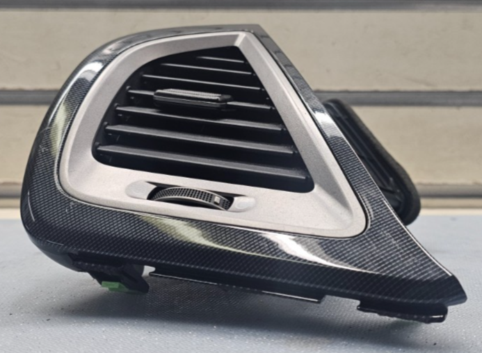 🔥13-18 Hyundai Santa Fe Left Driver AC A/C HVAC Air Vent Heater Trim Silver OEM