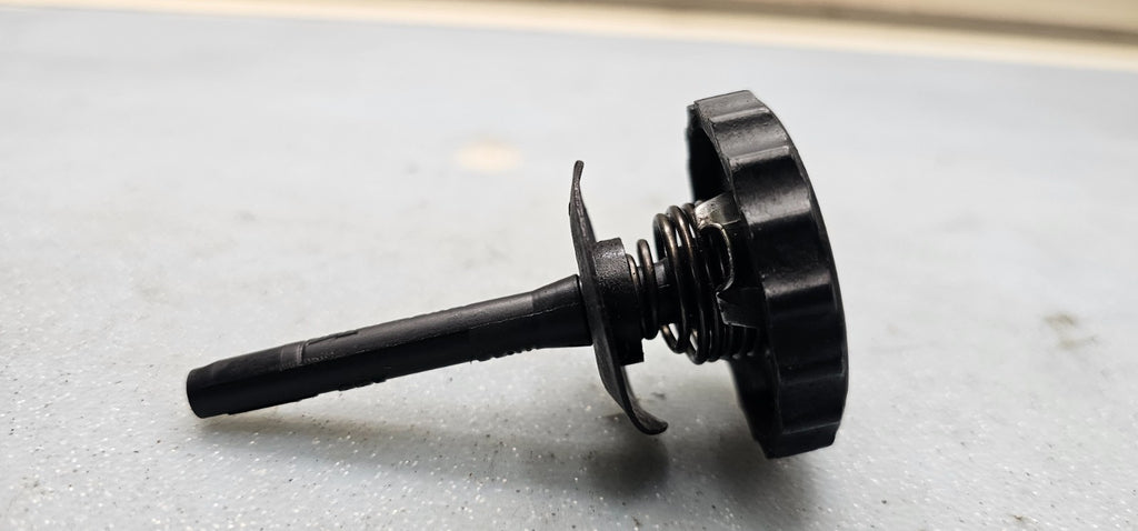 🔥87-89 GMC Safari 4.3 Power Steering Fluid Reservoir Cap Lid OEM J976 BLACK