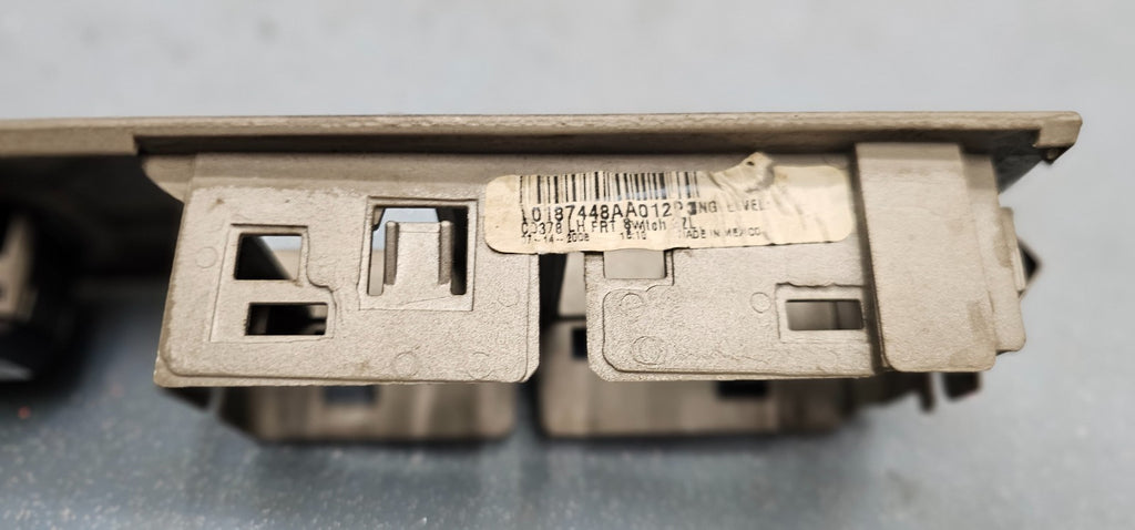 🔥07-09 Lincoln MKZ Driver's Side Door Master Window Control Switch Silver OEM