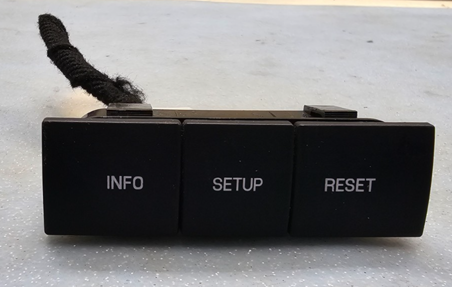 🔥08-12 Ford Focus Escape Info Setup Reset Dash Control Memory Switch Button