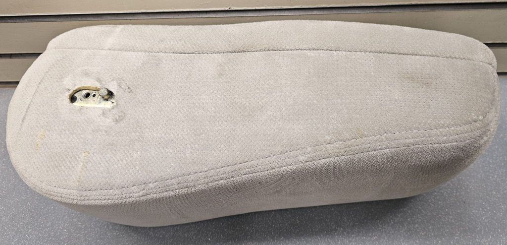 🔥00-05 Cadillac Deville Center Console Lid Armrest Arm Rest Cover Cloth Tan
