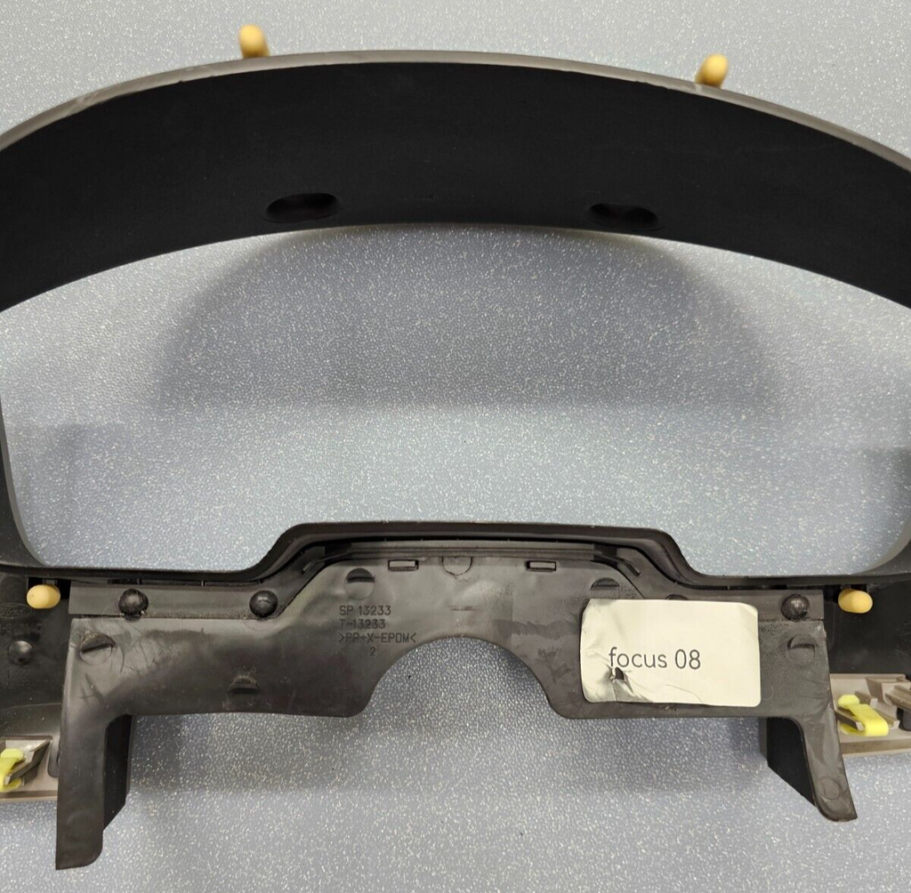 🔥08-11 Ford Focus Instrument Cluster Dash Bezel Speedometer Trim Tan/Black OEM