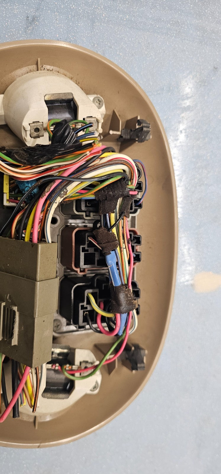 🔥98-02 NAVIGATOR EXPEDITION Overhead Display Computer Sunroof w Homelink TAN