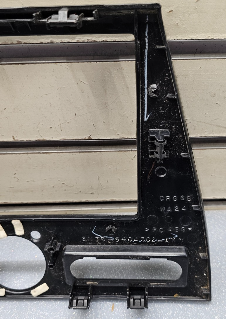 🔥06-09 Fusion Milan Center Dash Trim Panel AM FM Radio Stereo Bezel BLACK OEM
