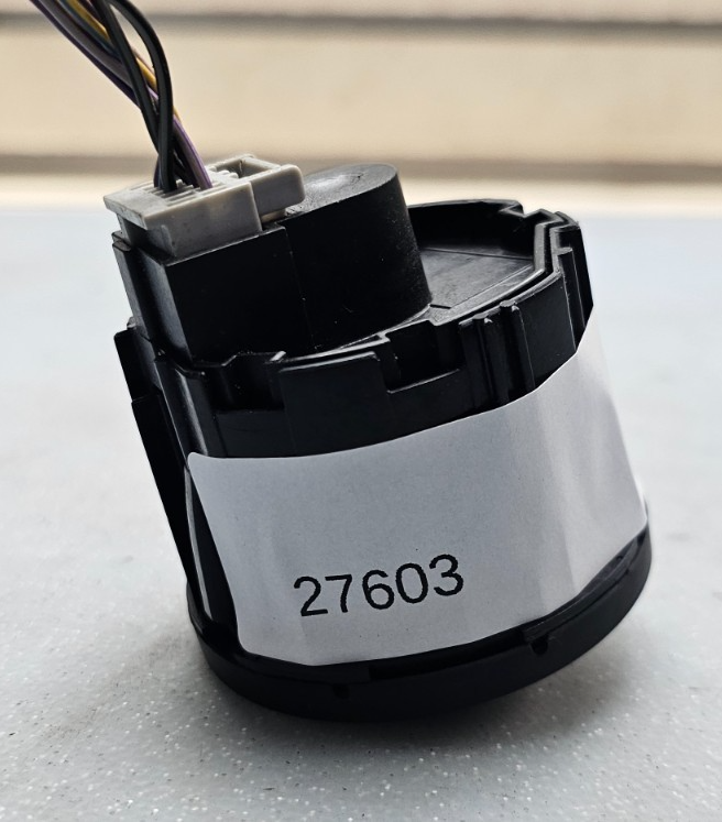 🔥14-17 Ford Fiesta 1.6L Dash Mounted Headlight Control Switch Black