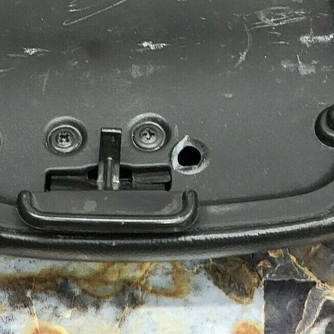 🔥02-09 Chevy Trailblazer GMC ENVOY Center Console Armrest LEATHER Lid BLACK de2