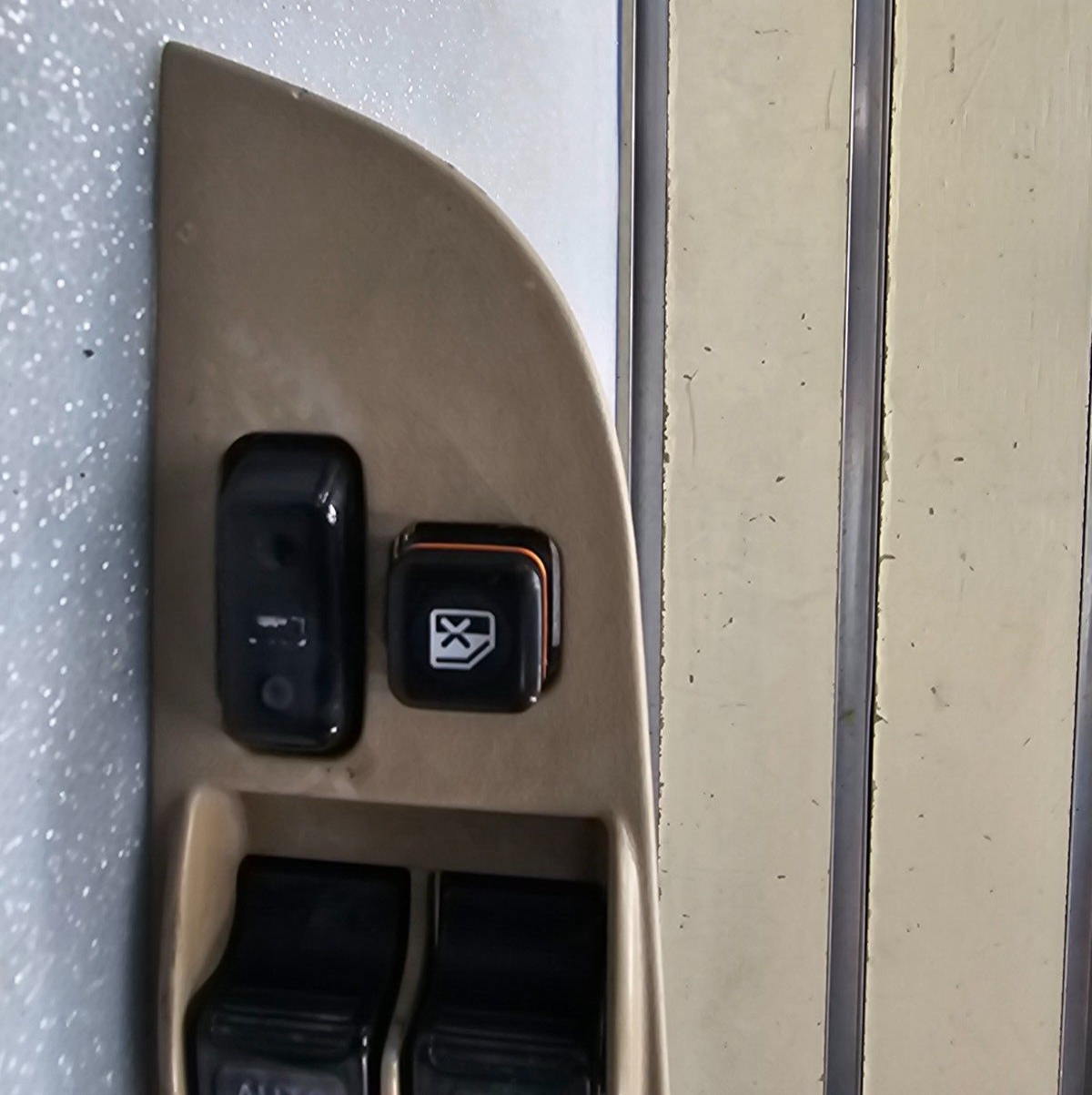 05-11 Toyota Tacoma Left Driver Power Window Master Switch Assembly Tan OEM