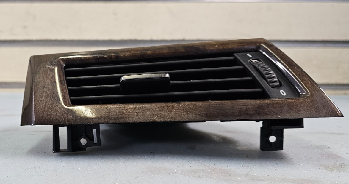 🔥04-10 BMW 535I 525I 530I 550I Dash Left Driver A/C AC Air Vent Heater Wood