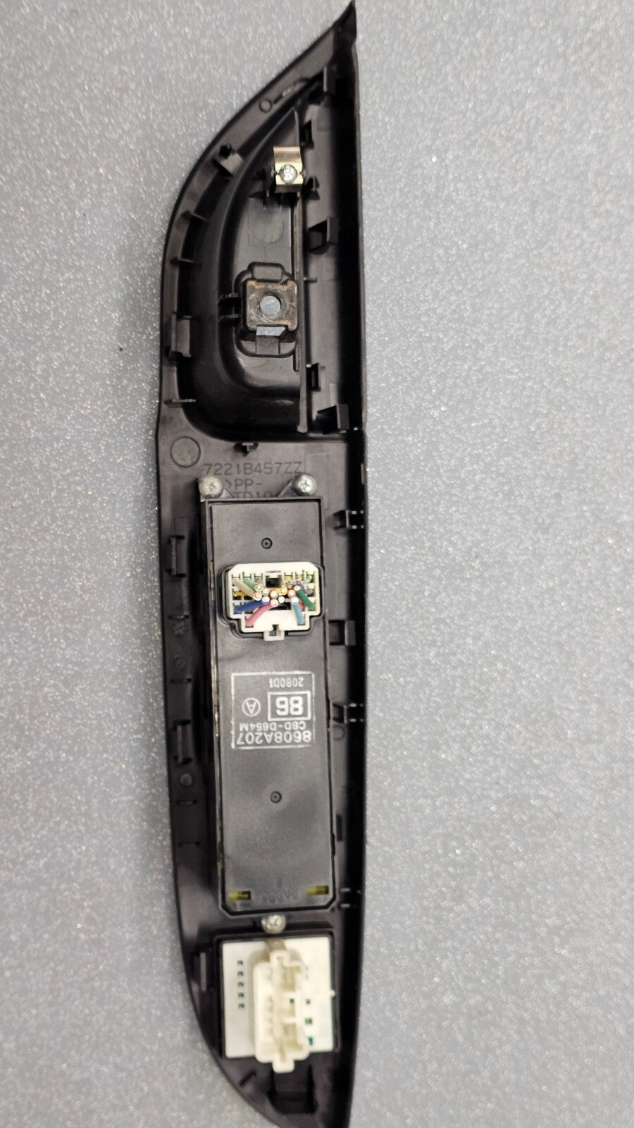 11-16 MITSUBISHI ASX RVR FRONT LEFT DRIVER MASTER POWER DOOR WINDOW SWITCH BLACK