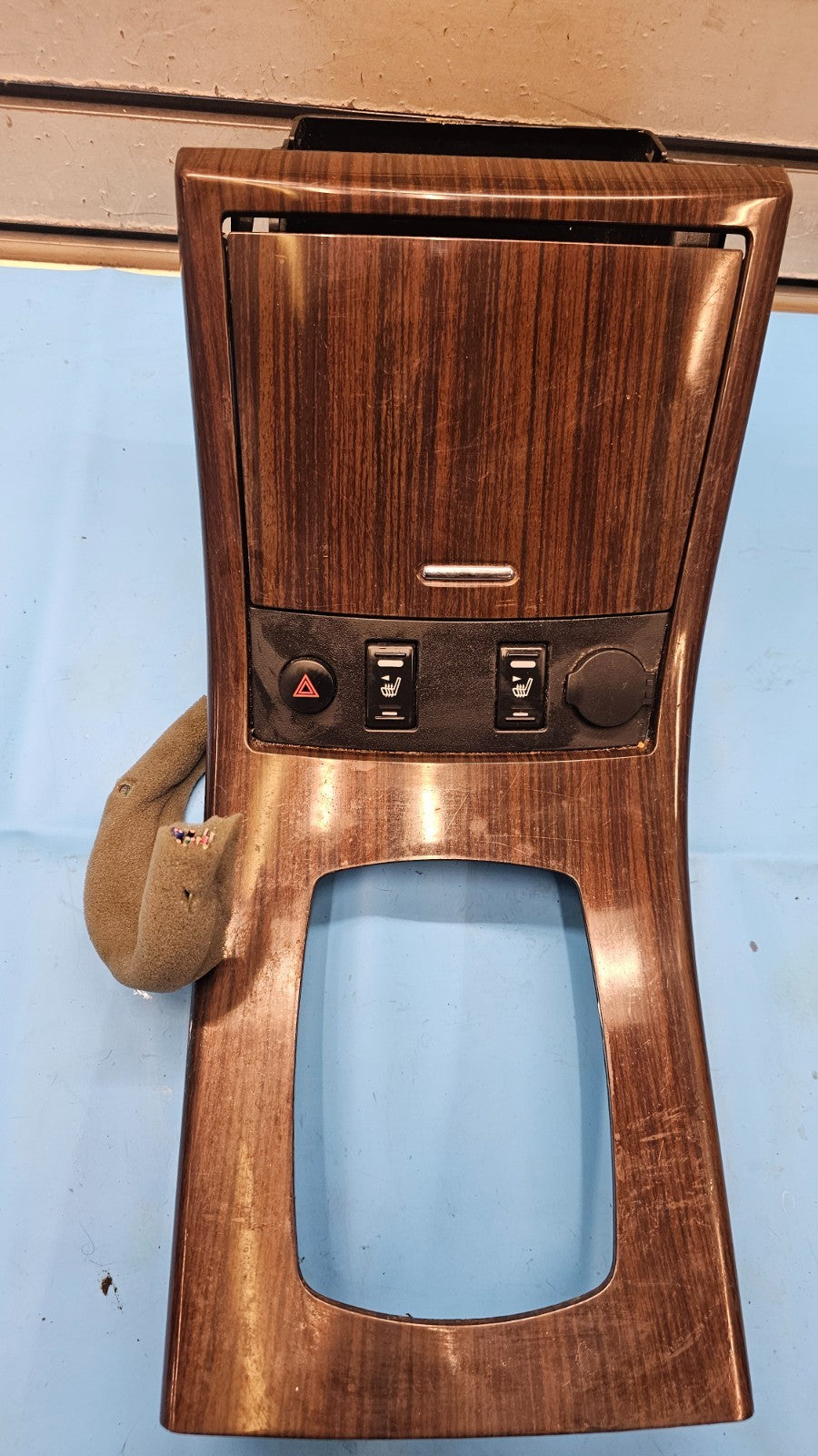 🔥04-06 Nissan Altima OEM Center Console Automatic Gear Shifter Shift Bezel Wood
