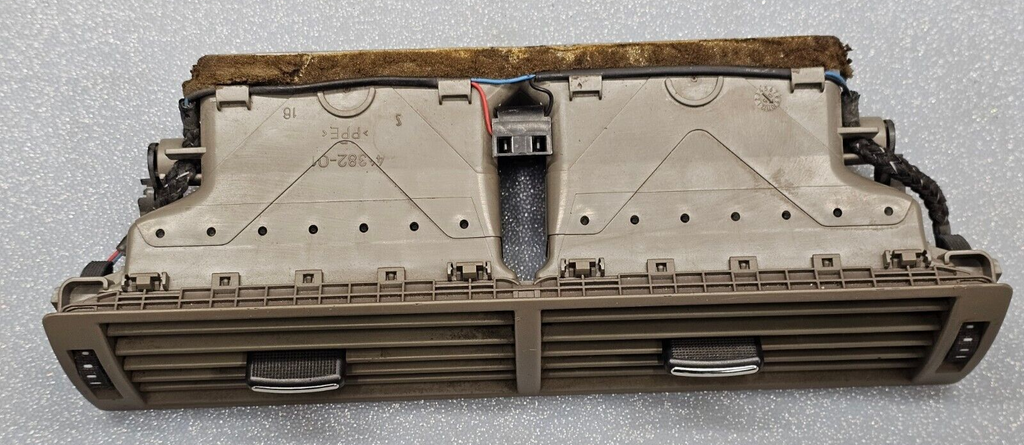🔥04-08 AUDI B7 A4 S4 RS4CENTER DASH PANEL A/C HEATER AIR VENT CONDITIONING TAN