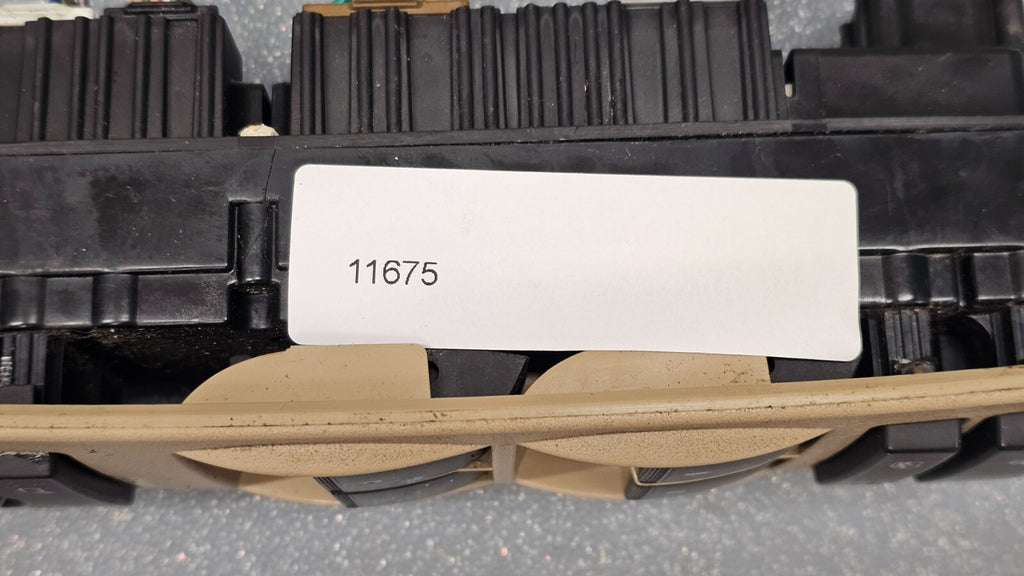 🔥06-11 Buick Lucerne Front Left Driver Master Power Window Switch Assembly Tan