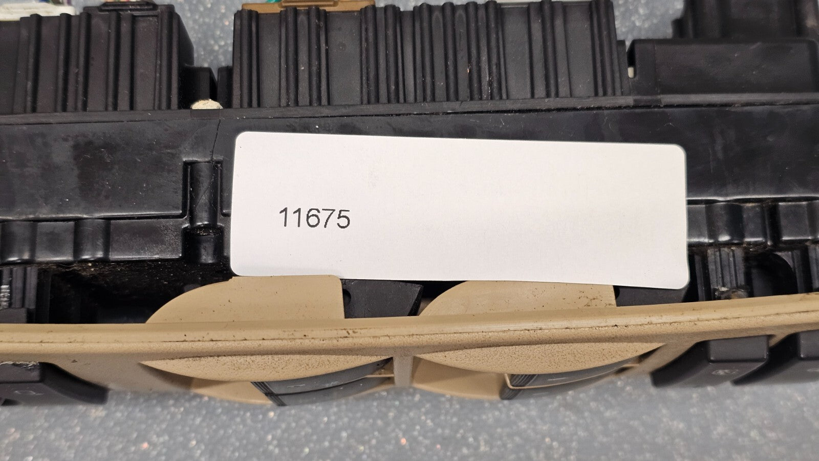 🔥06-11 Buick Lucerne Front Left Driver Master Power Window Switch Assembly Tan