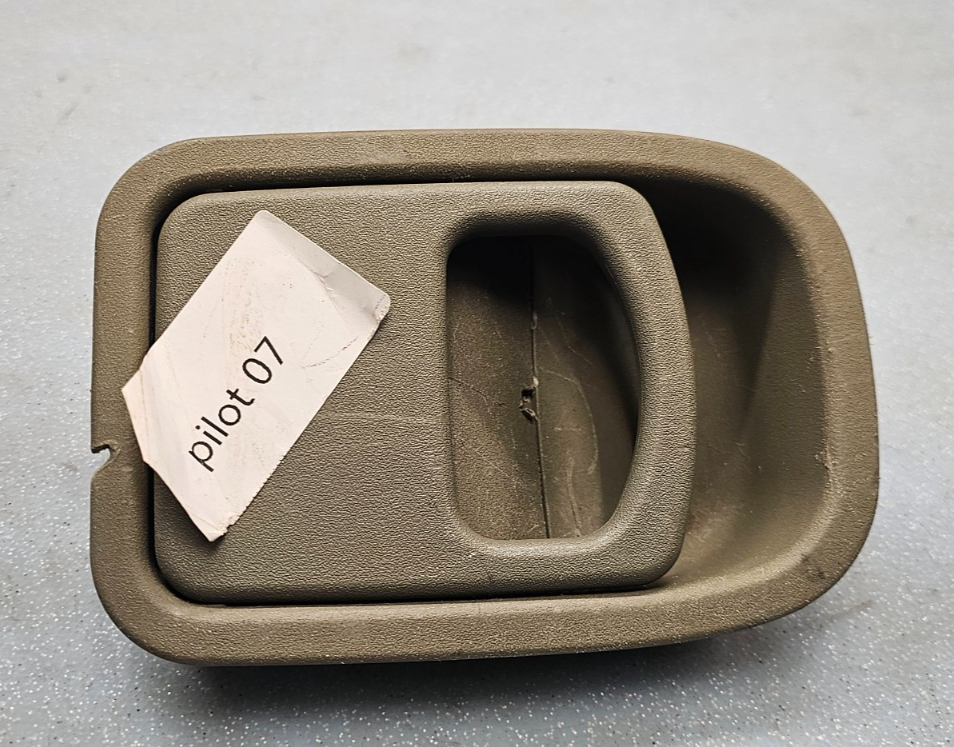 🔥03-08 Honda Pilot Rear Third 3rd Row Seat Fold Down Release Latch Handle TAN