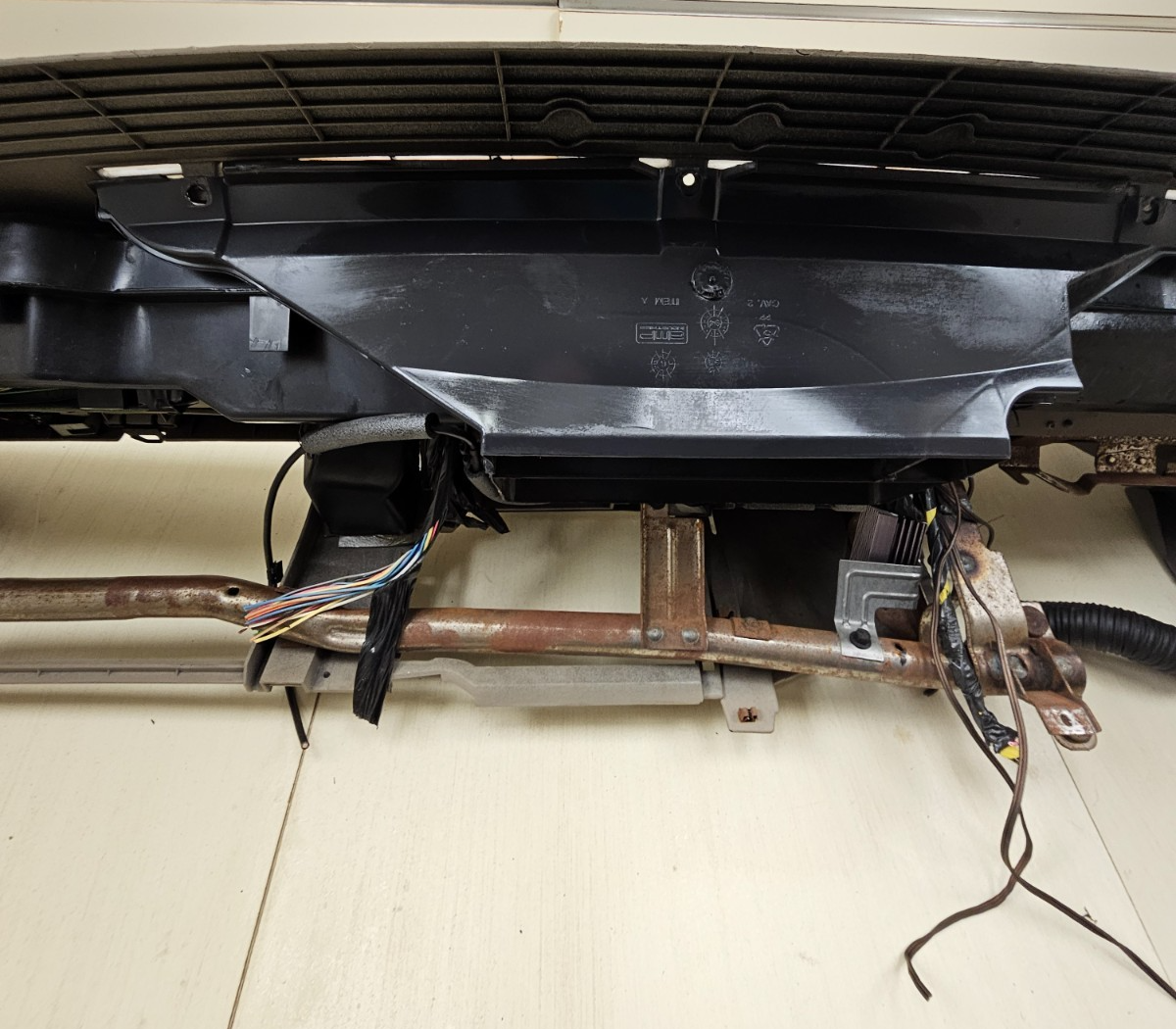 🔥95-99 CHEVY GMC SILVERADO C/K Dashboard DASH CORE Frame Mount UP Box Tan DB2