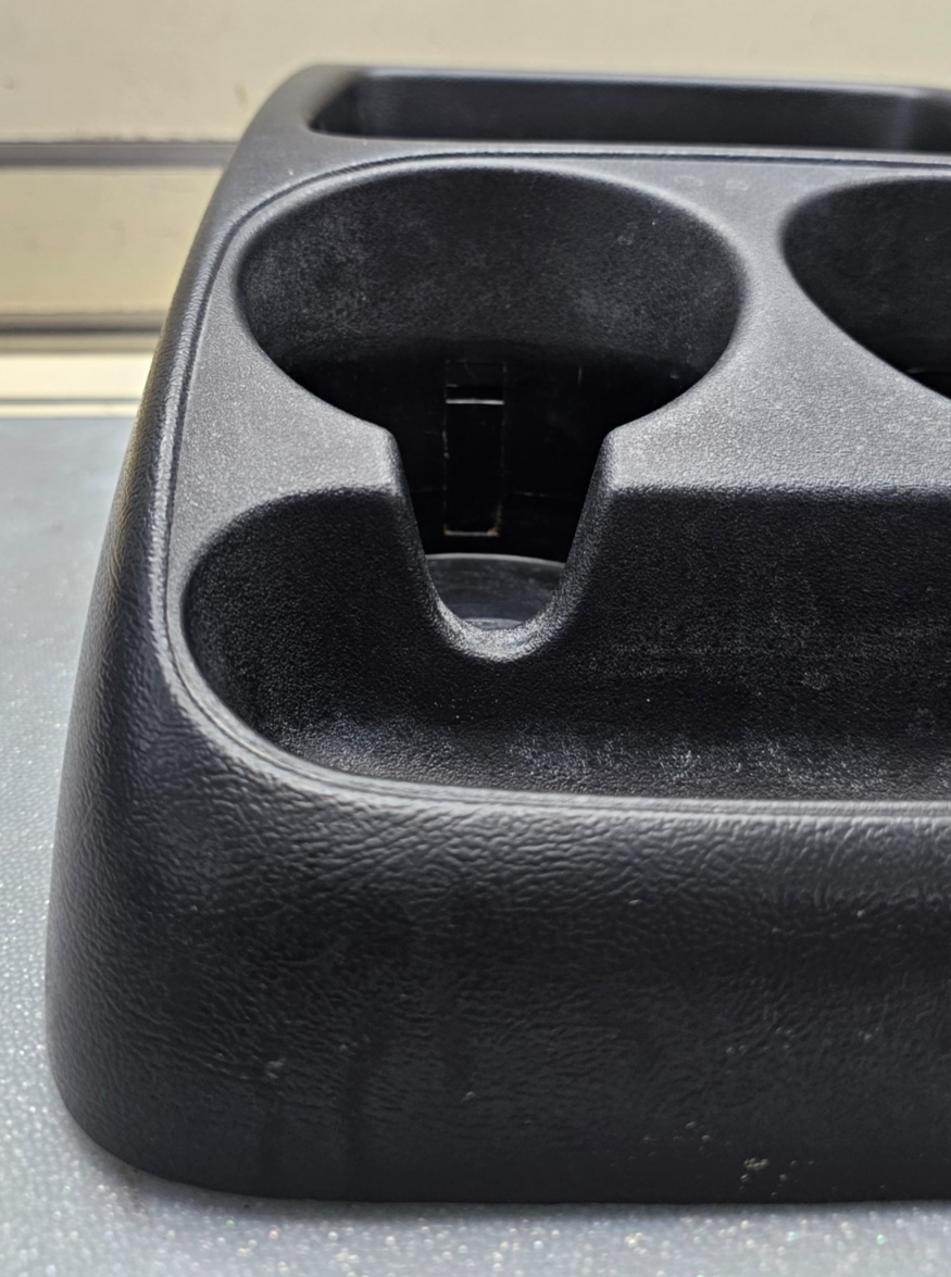 🔥98-04 Ford Ranger Floor Center Console Arm Rest Cup Drink Holder Storage Black