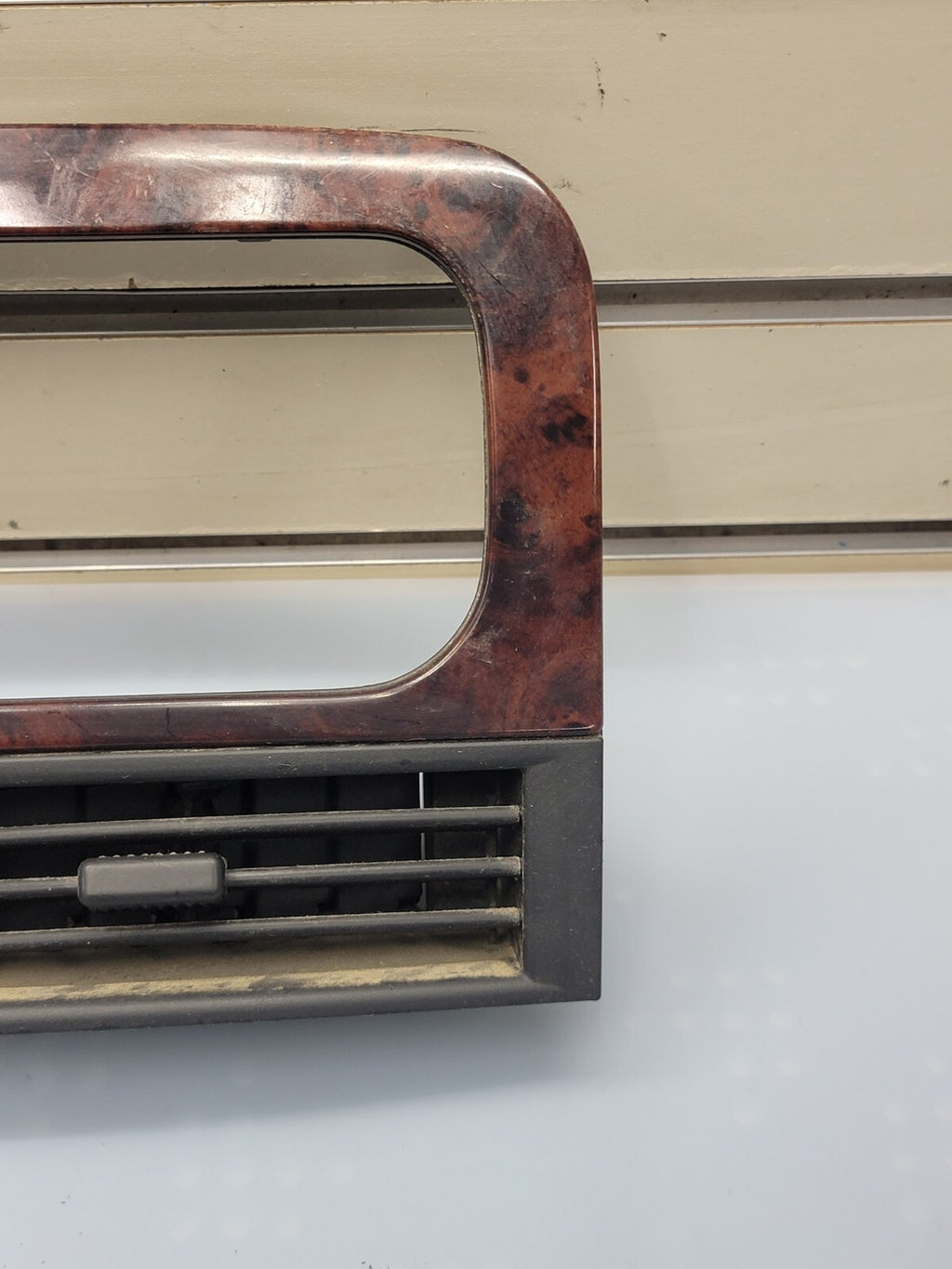 🔥99-04 Jeep Grand Cherokee Center Dash RADIO Bezel A/C Air Vent Trim woodgrain