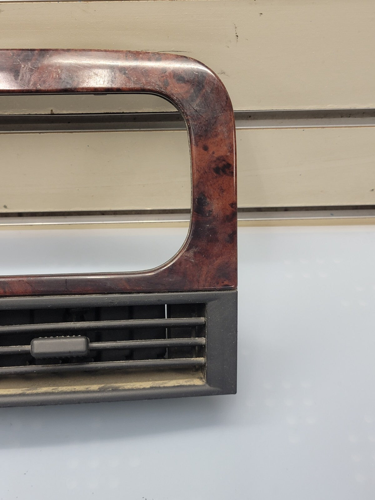 🔥99-04 Jeep Grand Cherokee Center Dash RADIO Bezel A/C Air Vent Trim woodgrain