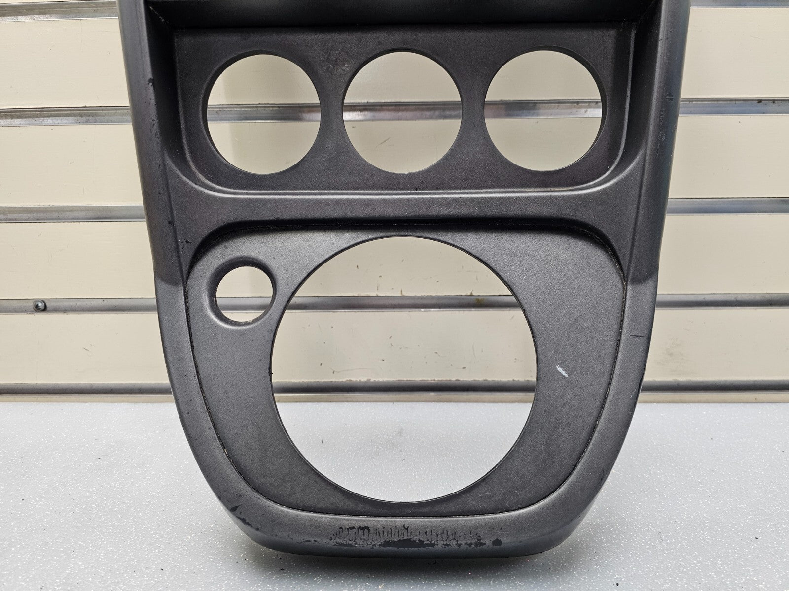 🔥03-06 Honda Element Center Dash Radio Surround Bezel Trim Panel Climate Black
