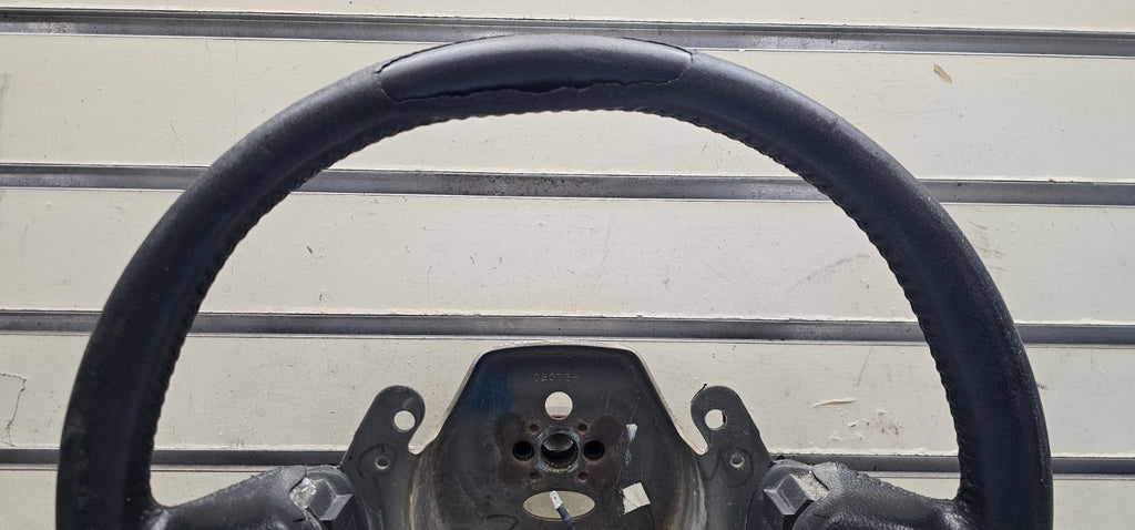 🔥94-97 Dodge Ram 1500 2500 3500 Steering Column Wheel Assembly Black Leather