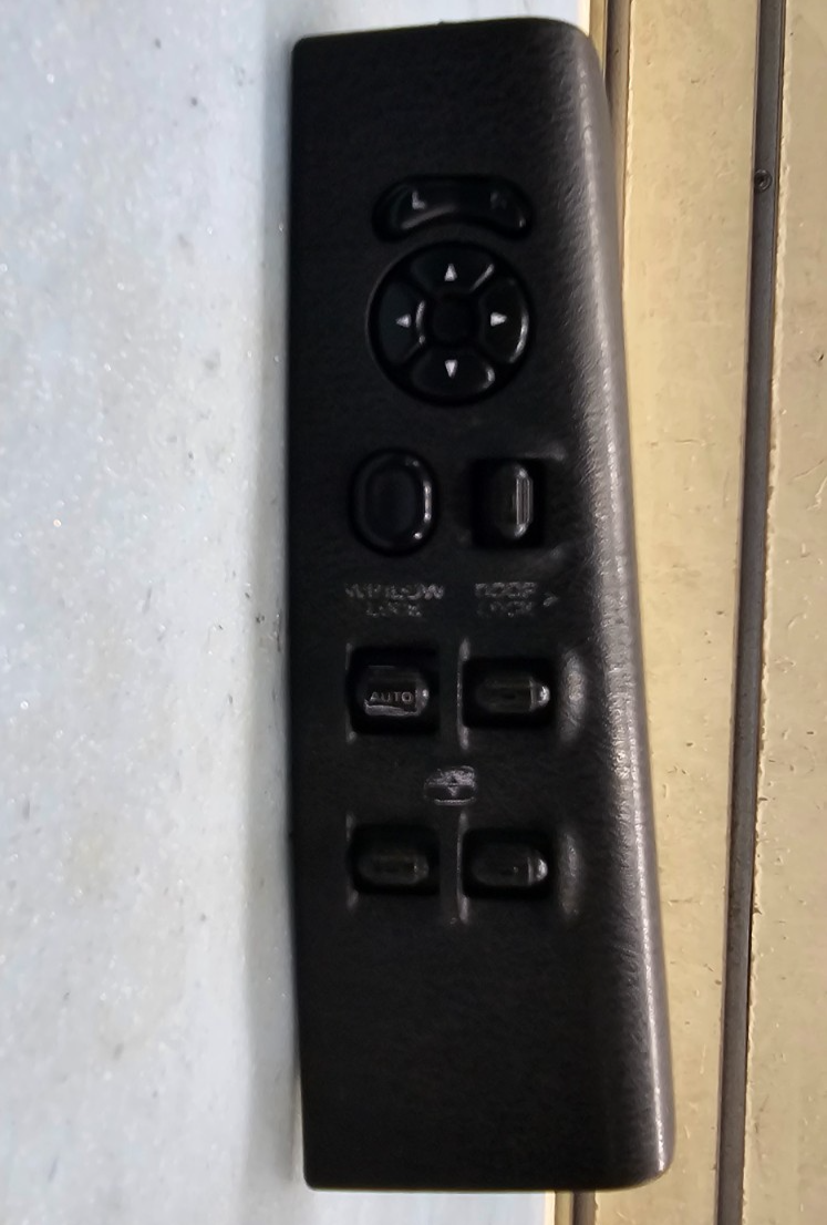 🔥01-04 Dakota Durango Left Driver Master Power Door Window Switch Lock Black