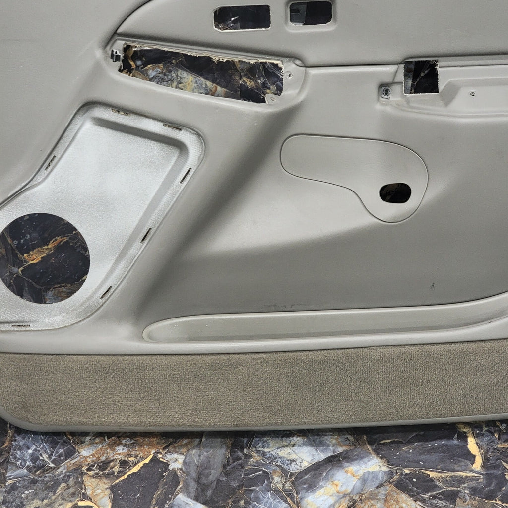 🔥03-06 Silverado SIERRA Door Panel Front RIGHT/No Arm LIGHT GRAY speaker D5