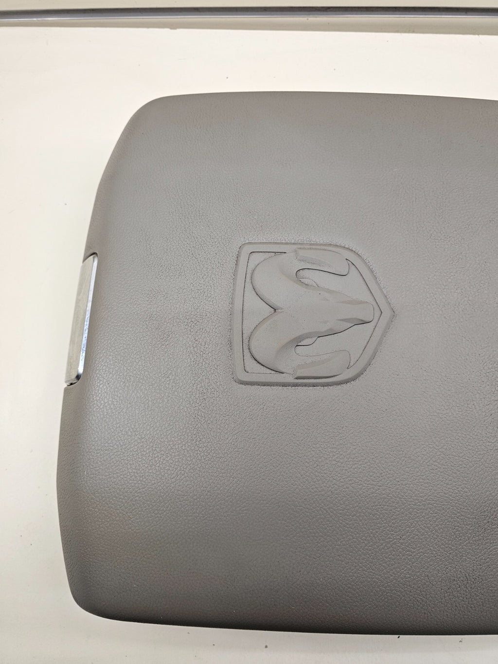 🔥09-12 Dodge RAM 1500 2500 Front Center Console Lid Arm Rest Leather Cover TAN