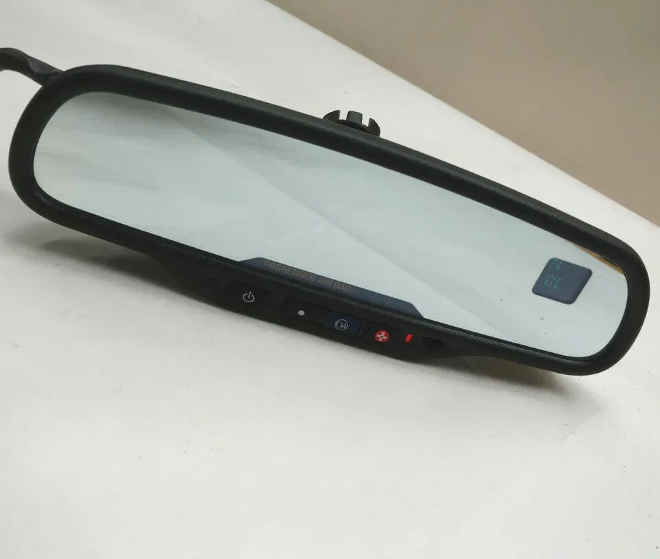 🔥02-12 Chevy GMC Cadillac Front Center Rear View Mirror Auto Dimming Compass
