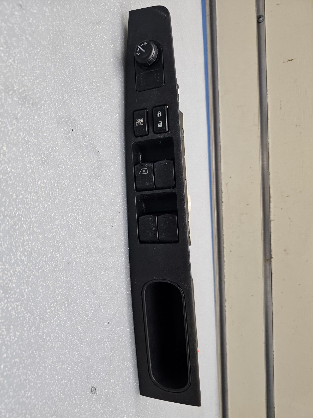07-10 Nissan Sentra Front Left Driver Master Power Window Switch Assembly Black