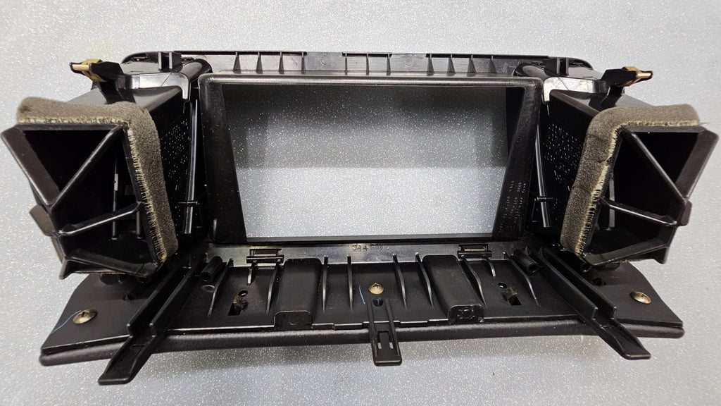 03-07 Murano Dash AM FM Radio Stereo Outlet Display Audio Bezel Trim Panel Black