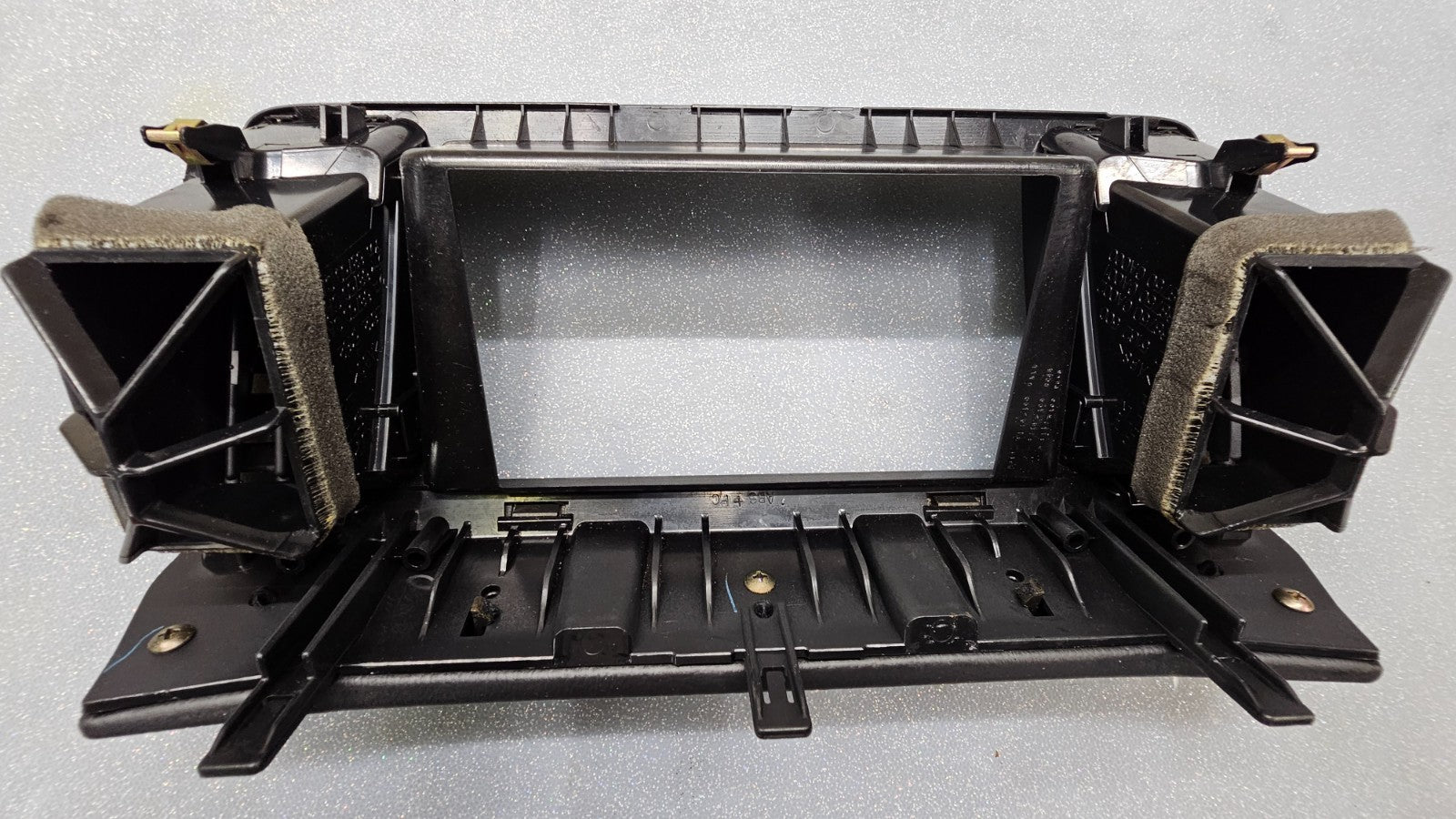 03-07 Murano Dash AM FM Radio Stereo Outlet Display Audio Bezel Trim Panel Black