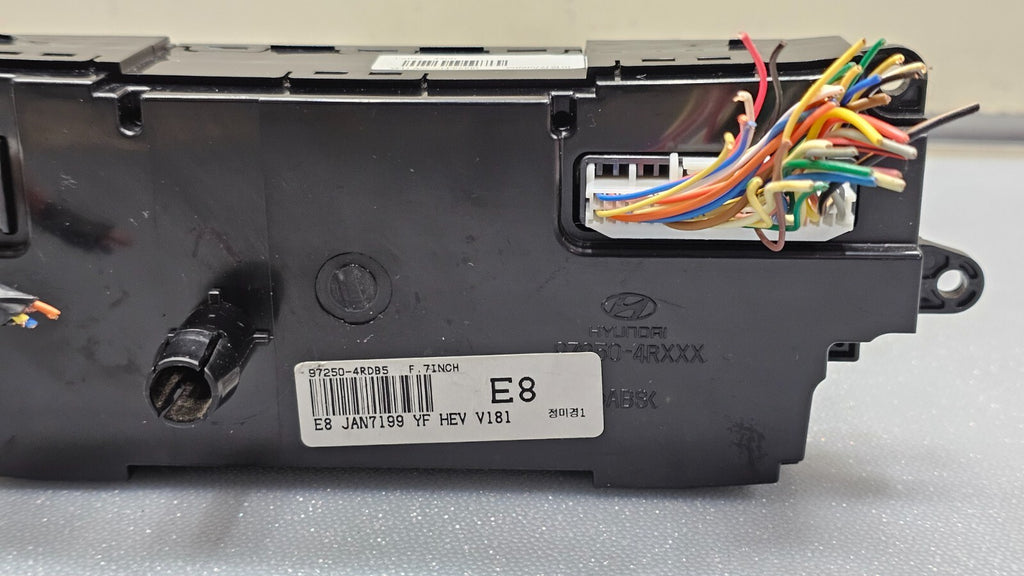 11-15 Hyundai Sonata Heater Temperature Climate Control Panel Unit Conditioning
