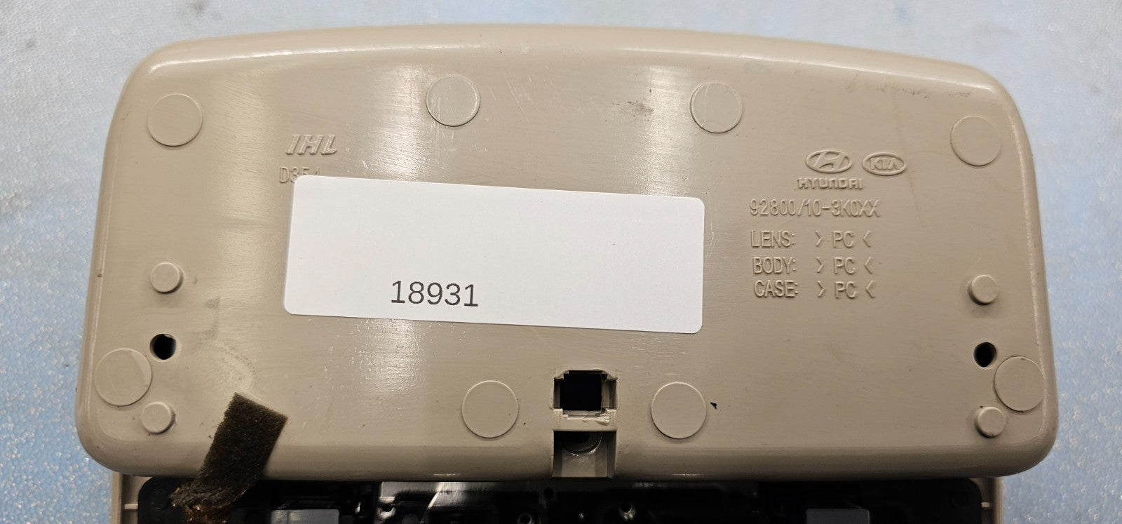 🔥06-10 Hyundai Sonata Overhead Console Dome Map Light Lamp Storage Assembly TAN