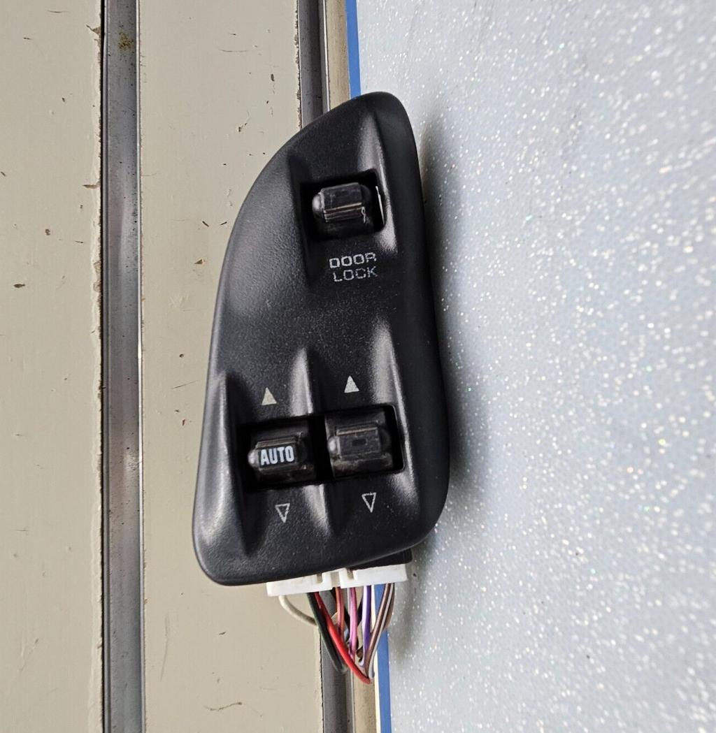 🔥98-01 Dodge RAM 1500 2500 Front Left Driver Power Window Switch BLACK WS10
