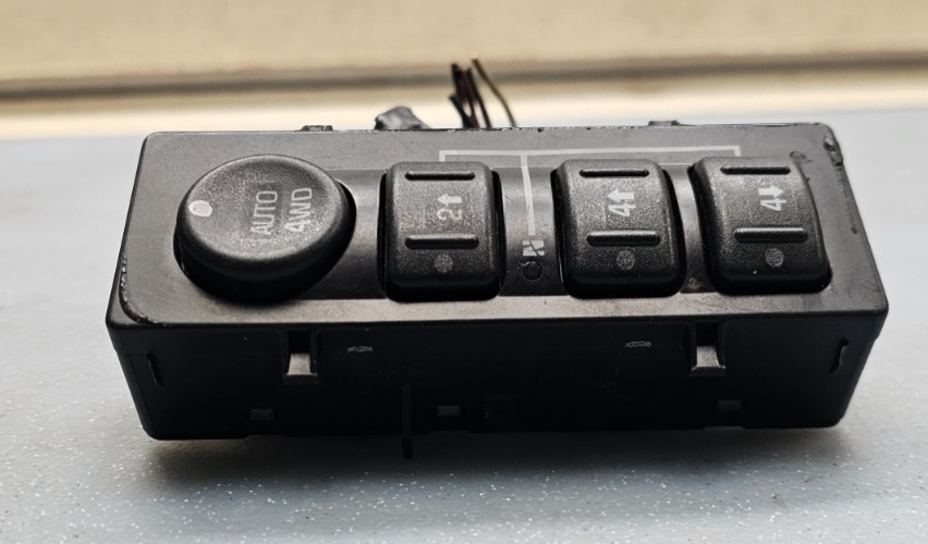 🔥03-07 Escalade Tahoe Yukon Switch Assembly Transfer Case Selector Black OEM