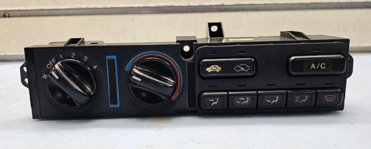 🔥 94-97 Honda Accord Coupe Climate A/C AC HVAC Heater Temperature Control Black